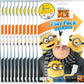 Minions Party Favor Play Packs - Bundle with 15 Minions Despicable Me Gru Activity Packs with Coloring Book, Stickers, Loot Bags