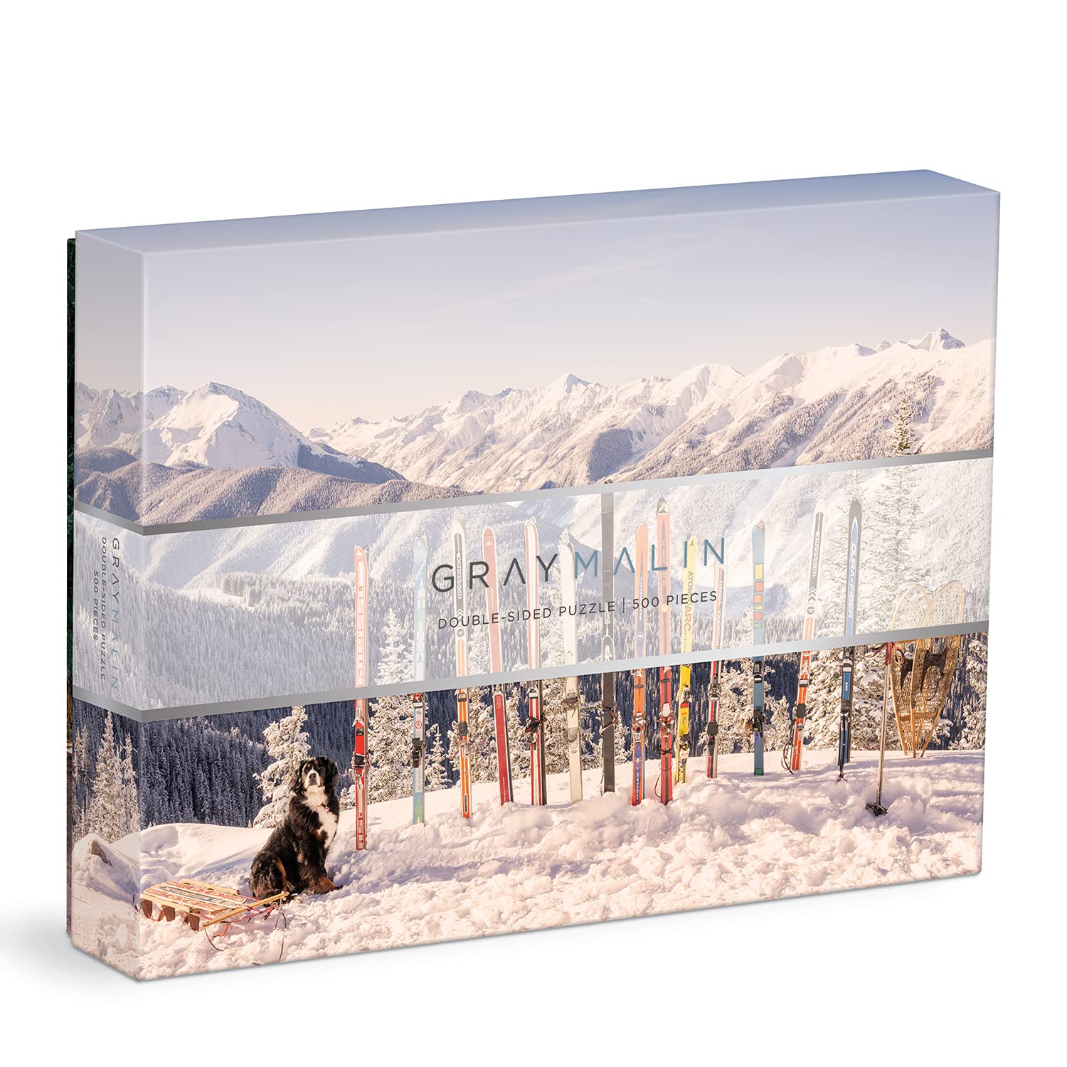 Gray Malin The Winter Holiday 500 Piece Double Sided Puzzle From Galison - Jigsaw Puzzle Featuring Malins Iconic Photography, Th