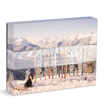 Gray Malin The Winter Holiday 500 Piece Double Sided Puzzle From Galison - Jigsaw Puzzle Featuring Malins Iconic Photography, Th