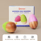 Shumee Wooden Easter Egg Shakers for Babies | Baby Easter Basket Stuffers Gift | 100% Child Safe & Non-Toxic | Montessori Musica