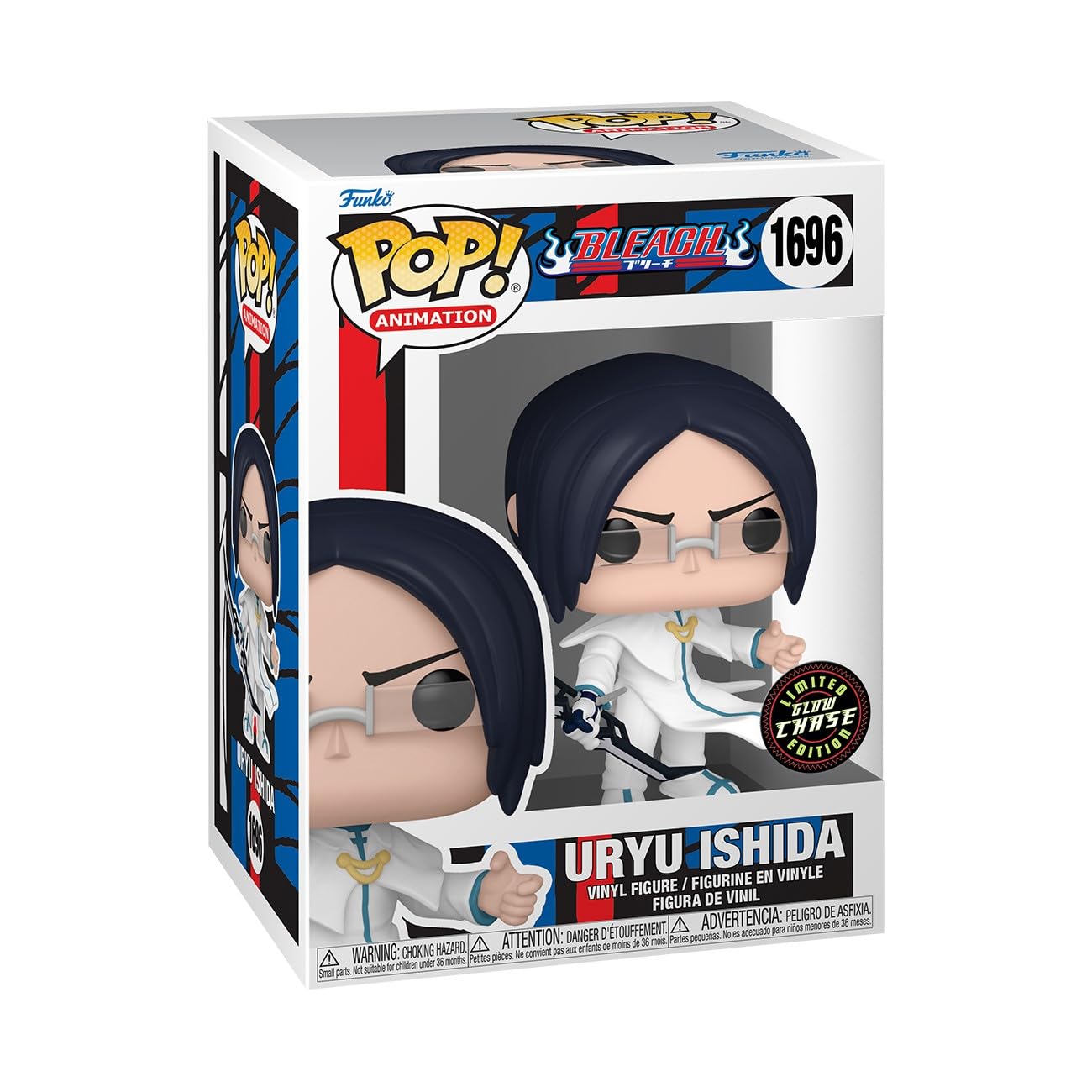 Funko Pop Animation: Bleach - Uryu Ishida - 1/6 Odds For Rare Chase Variant - Bleach - Collectable Vinyl Figure - Gift Idea - Of