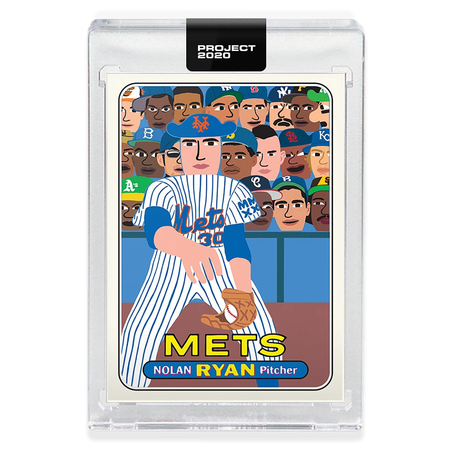 Topps Project 2020 Card 397-1969 Nolan Ryan By Keith Shore
