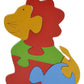 Skillofun Wooden Take Apart Baby Puzzle Large  Lion, Multi Color