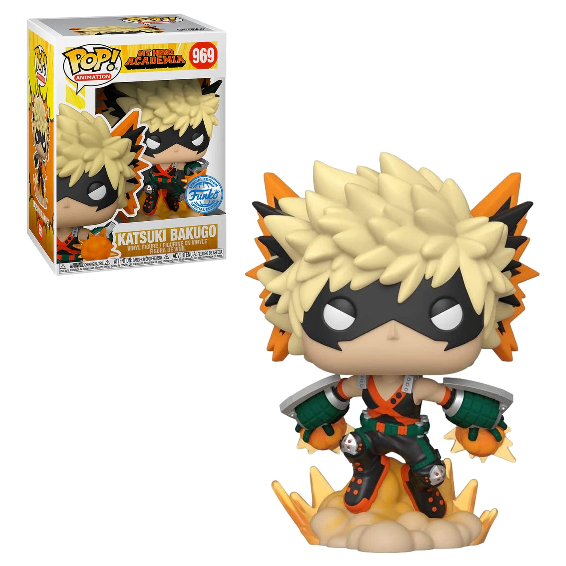 Funko! Pop Animation: My Hero Academia - Katsuki Bakugo (Explosion) Figure (Hot Topic limited availability)