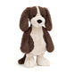 Jellycat Bashful Fudge Puppy Stuffed Animal, Medium 12    | Dogs & Puppies Plush Toy | Classic Children'S Gift