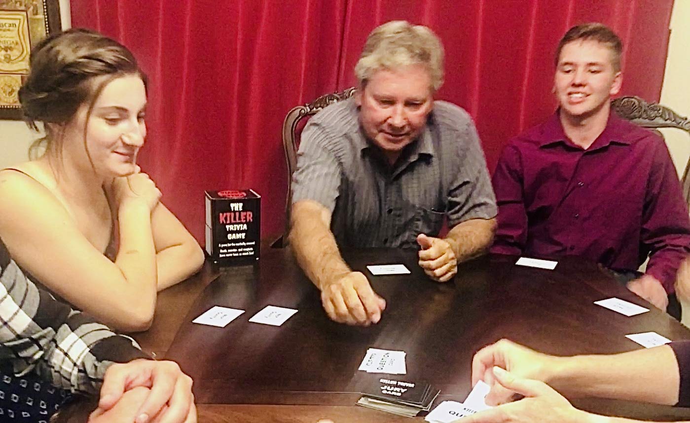 Strong Living The Killer Trivia Game - The Best Murder Mystery Party Game