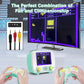 Handheld Game Console, Retro Mini Arcade Machine, 2.8 Inches, (One Player Game 216 Classic Games, Two Player Game 84 Classic Gam