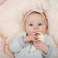 MITTEEZ Wood Baby Organic Wooden Teether - Natural, 1 Count, Model WTNT, Includes Absorbent Cloth