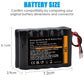 Tectra 12V RC Battery with Bare Leads, 2200mAh High Capacity Ni-MH 10 Cells Rechargeable Battery Pack for RC Car, RC Boat, RC Ro