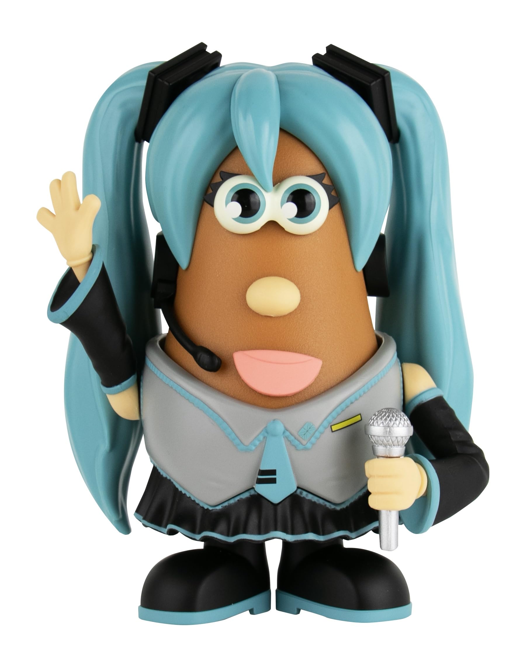 Poptaters Hatsune MiKu - Includes 14 removable, interchangeable facial and body parts including one surprise Potato Head origina