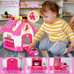 Okreview Toys For 1+ Year Old Girls - Montessori Musical Toys For Toddlers Age 1-2, 8-In-1 Multi-Functional House Toys With Sound, Lights, Music, Great Gifts For 1+ Year Old Girls Birthday Xmas