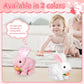 Easter Plush Interactive Realistic Bunny Robot, My Realistic Bunny Toy, Interactive Bunny Toys,Talking,Walking Twitching, And Sh