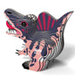 Eugy Spinosaurus Dinosaur 3D Puzzle, 24 Piece Eco-Friendly Educational Toy Puzzles For Boys, Girls & Kids Ages 6+