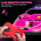 Aosom 12V Toddler Bumper Car With Remote Control, 360 Rotation Kids Electric Ride-On Toy, Twins Motor, Colorful Led Lights, 3 So
