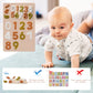 Toyhdayo Toddlers Number Silicone Puzzle Montessori Learning Number Toy Board For Baby & Toddler Puzzles Toys Toddler Gifts
