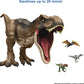 Mattel Jurassic World Super Colossal Tyrannosaurus Rex Action Figure Toy, T Rex Dinosaur 3-Ft+ Long With Eating Feature