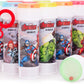 Toyland Pack of 12 Avengers Bubbles with Wands, 2fl oz Solution & Novelty Maze Lid - Pocket Money & Party Bag Toys