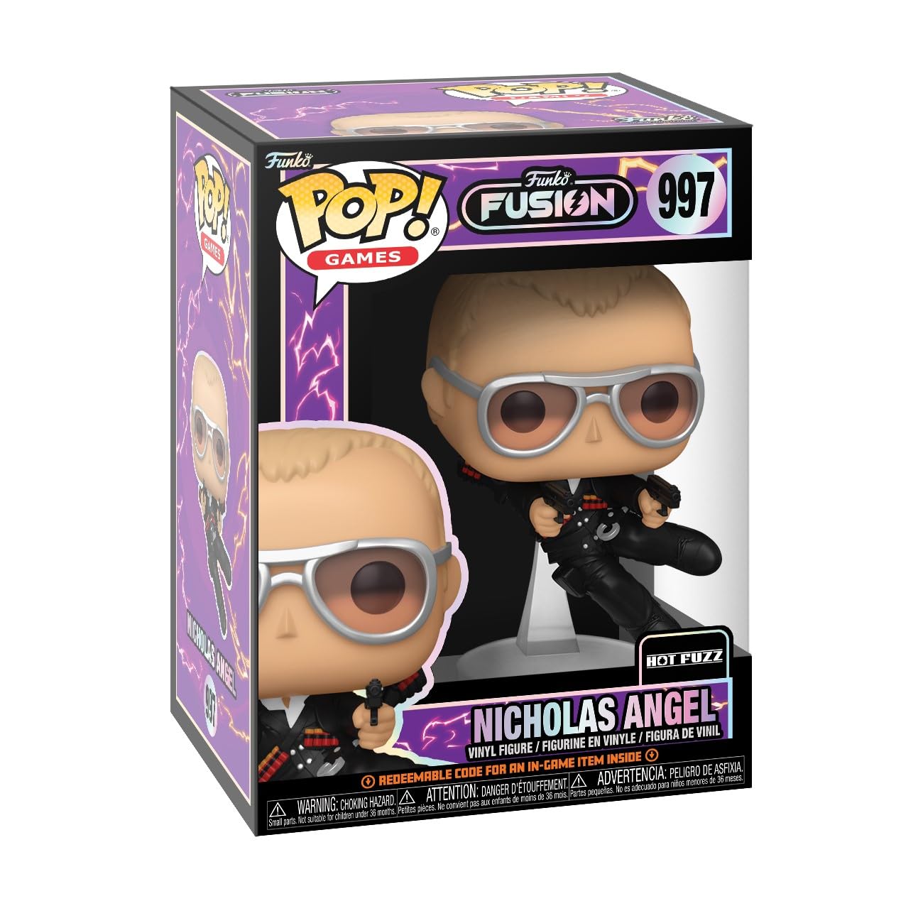 Funko Pop! Games: Fusion - Nicholas Angel - Hot Fuzz - Collectable Vinyl Figure - Gift Idea - Official Merchandise - For Kids &