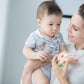 Plantoys Wooden Key Rattle And Teether Toy (5251) | Pastel Color Collection | Sustainably Made From Rubberwood And Non-Toxic Pai