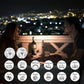 Chatquidort Dinner Dice - Fun Food & Movie Ideas for Couples, Valentine's Day Gifts, Silver