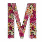 JW Passion 2FT Letter M Mosaic Balloon Frame - DIY Fillable Letters Kit for Birthday Party & Wedding Decor, Foam Material