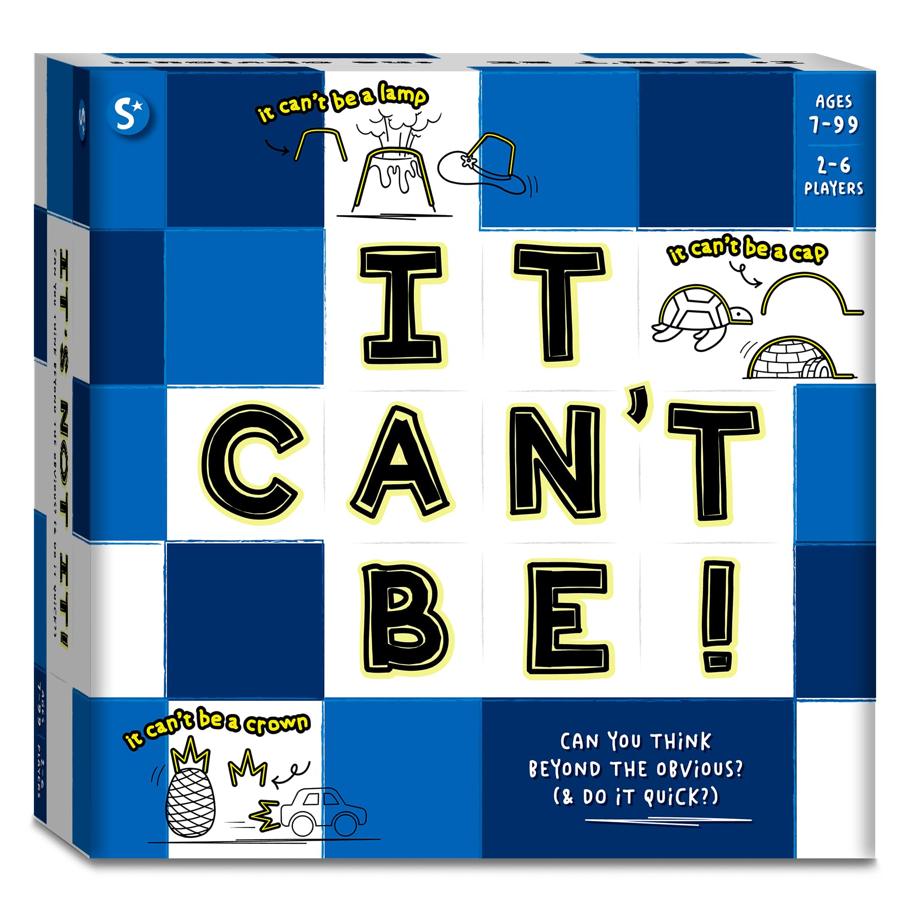 Skillmatics Card & Board Game - It Cant Be, Race to Doodle, Hilarious Drawing Game, Fast-paced Christmas Fun for Families, Part