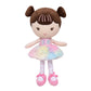 Baby Starters Plush Snuggle Buddy Doll - Ellie, 11 Inch, Rainbow Color, Soft Polyester Material, Model SVQQPE