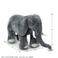 Melissa & Doug Giant Elephant - Lifelike Stuffed Animal (Over 3 Feet Long)