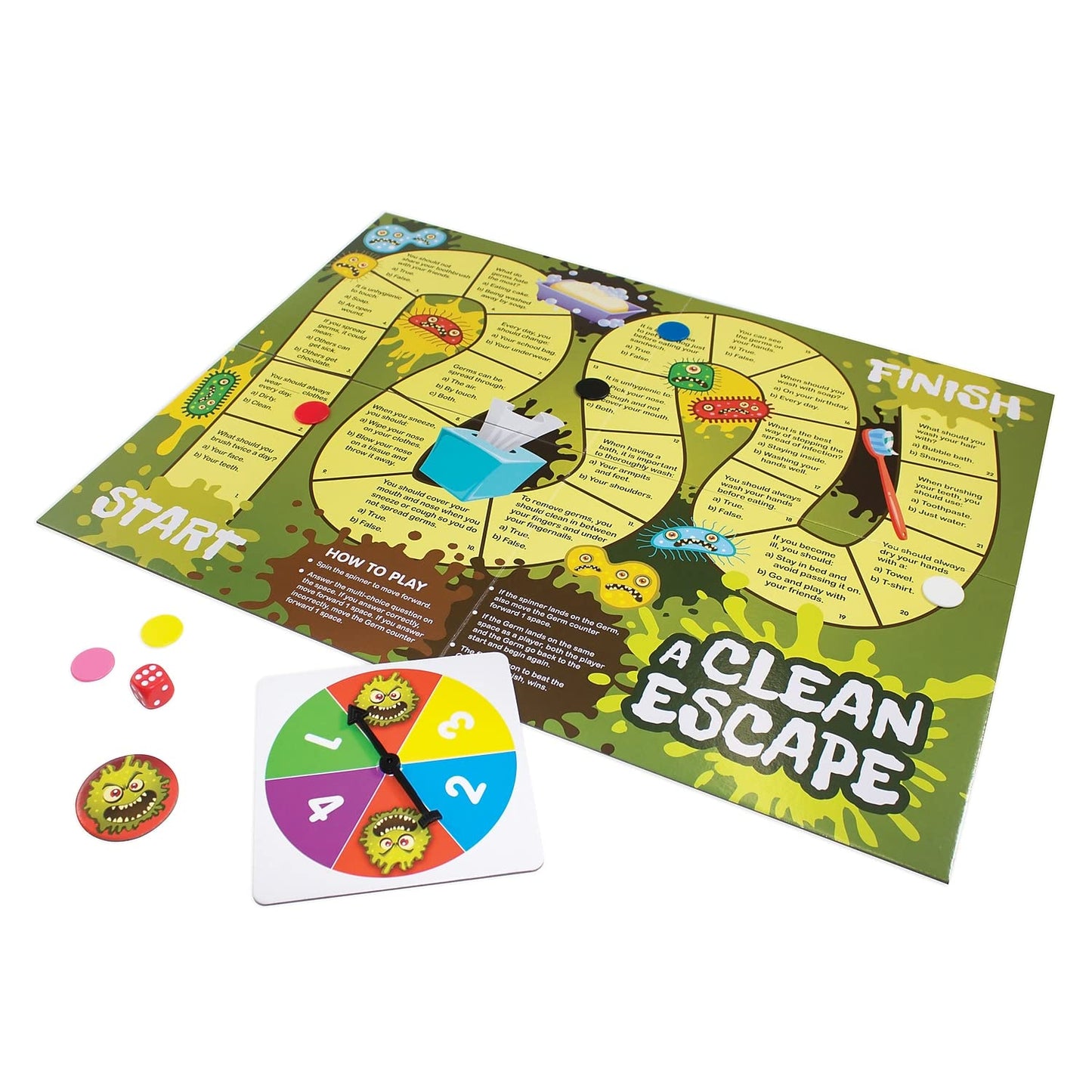 Junior Learning Health And Wellbeing Games Set