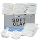 Original Stationery Soft Clay for Slime, XL White Modeling Clay for Art Crafts & Slime Fun, Add to Glue & Shaving Foam to Make B