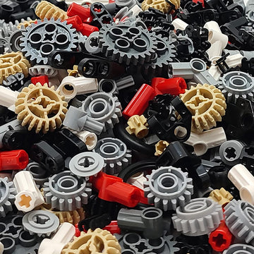 Dspitwod Technical Gears Axle Pin Connectors - Gear Chain Connectors Technical Parts Set Stem Building Brick Toy Gift For Kids 8 10 12 Years
