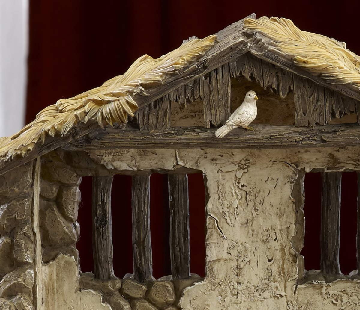 Christmas Nativity Lighted Stable For 14' Nativity Set