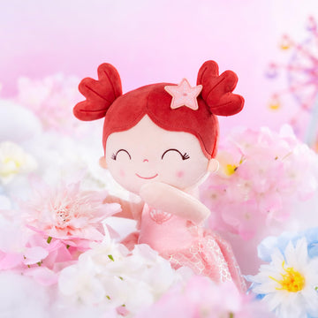 Gloveleya Dolls Princess Girls Toy First Baby Girl Gifts Soft Plush Manor Princess Doll Mermaid Qearl 16'