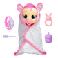 Cry Babies Newborn Coney Doll - Interactive Baby Doll with 20+ Sounds, Multicolor, Model 911284, Ages 18M+