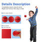 Baisidiwei Soft Baseballs  Foam Training Baseball 12 Pack for Kids Regulation Size Foam Baseballs for Soft & Safe tossing  Catching and Batting Practice (red)