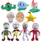 Jhesao 10 Pcs Plants And Zombies Plush Zombies Plants Sets Toy, 1 2 Stuffed Soft Doll Pvz Plush Figure Doll New