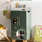 Robotime Wooden Toy Fridge - Play Kitchen Set With Accessories, Kitchen Playset Interactive Refrigerator For Pretend Play Fridge