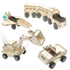 4 In 1 Stem Toys-Science Kits For Kids Age 8-12, Wooden Puzzles Toys For Ages 8-13 Boys, Aducational Building Toys 3D Puzzles Cr