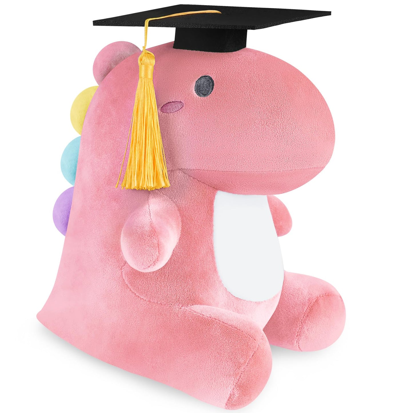 Farochy Graduation Dinosaur Stuffed Animal 2025 Graduation Plush Gifts Graduation Plush Stuffed Kindergarten Graduation Gifts Ki