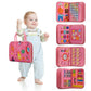 Ssoza Montessori Busy Board - Busy Board For Toddlers 3-5 Years Old - Toddler Learning Activities For Travel, Road Trip - Educat