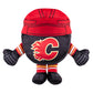 Bleacher Creatures Calgary Flames 8'' Nhl Kuricha Hockey Puck Sitting Plush - Soft Chibi Inspired Plush