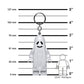 Lego Monster Fighters - Large 3 Inch Tall Figure Keychain Light - Ghost (Ke48H)