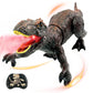 Talgic Remote Control Dinosaur For Boys 4-7, Robot Dinosaur Toys For Kids 5-7, Rc Dinosaur With Realistic Legs & Spray Stream,Remote Dinosaur Toys For Kids3 4 5 6 9 Year Old Boy Birthday Gift (Red)