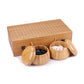 19X19 / Go Game Sethigh Grade Gift Box Board With Single Convex Melamine Stones And Bamboo Bowls Set