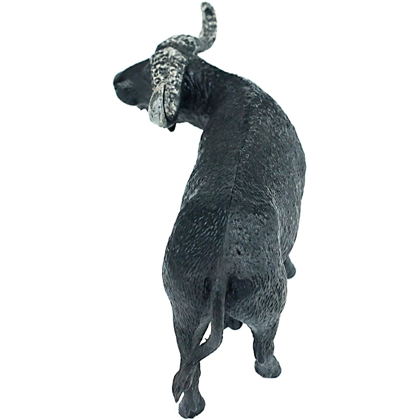 Funshowcase African Jungle Animals Buffalo Toy Figure Realistic Plastic Figurine Height 2.6-Inch