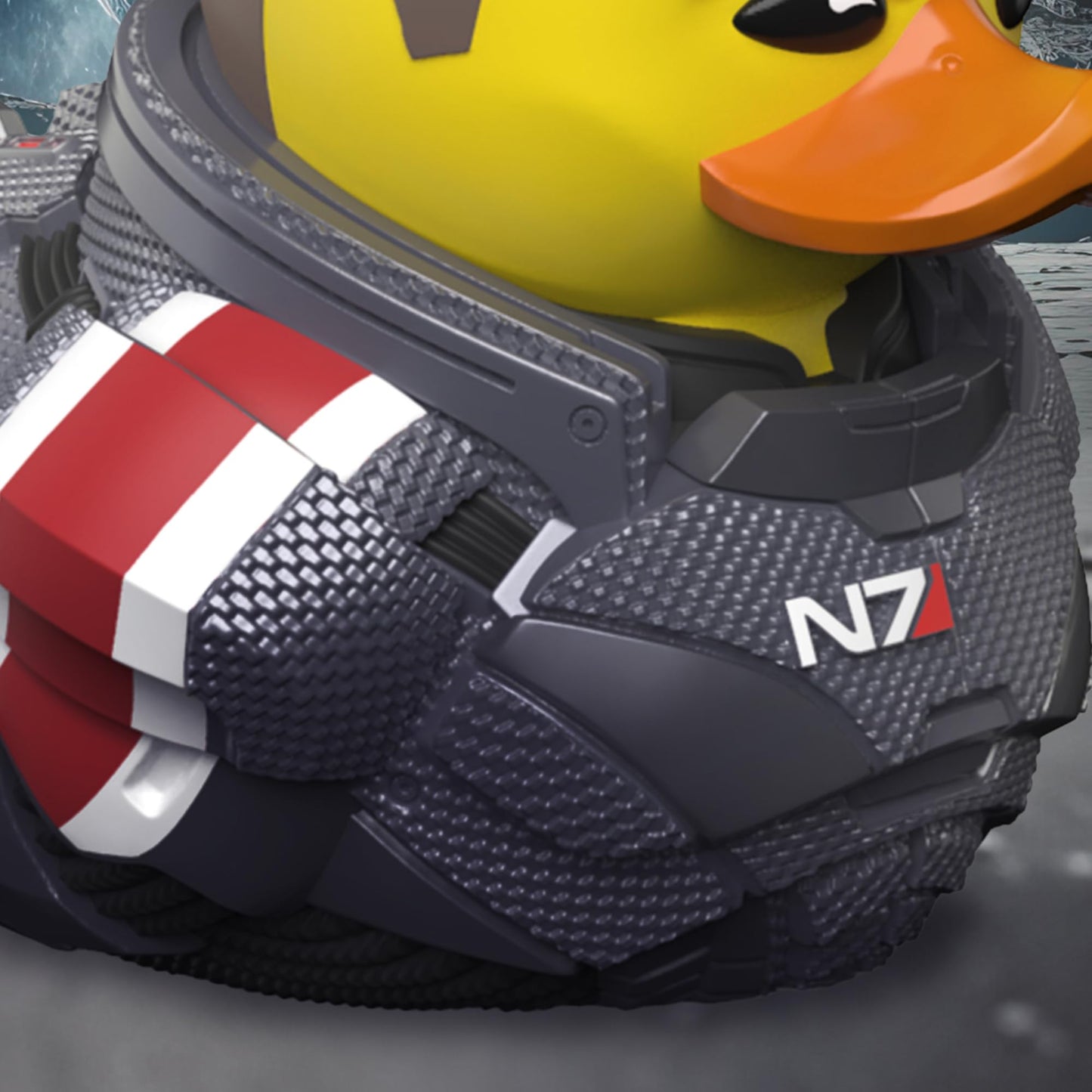 Tubbz First Edition: Mass Effect - Male Commander Shepard Cosplaying Rubber Duck Vinyl Figure