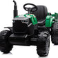 Hikiddo 24V 9Ah Ride-On Tractor For Big Kids, 400W Electric Vehicle With Remote Control - Green