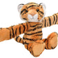 Wild Republic Tiger Plush Toy Huggers - 8" Stuffed Animal Slap Bracelet, Plush Material, Model 19557