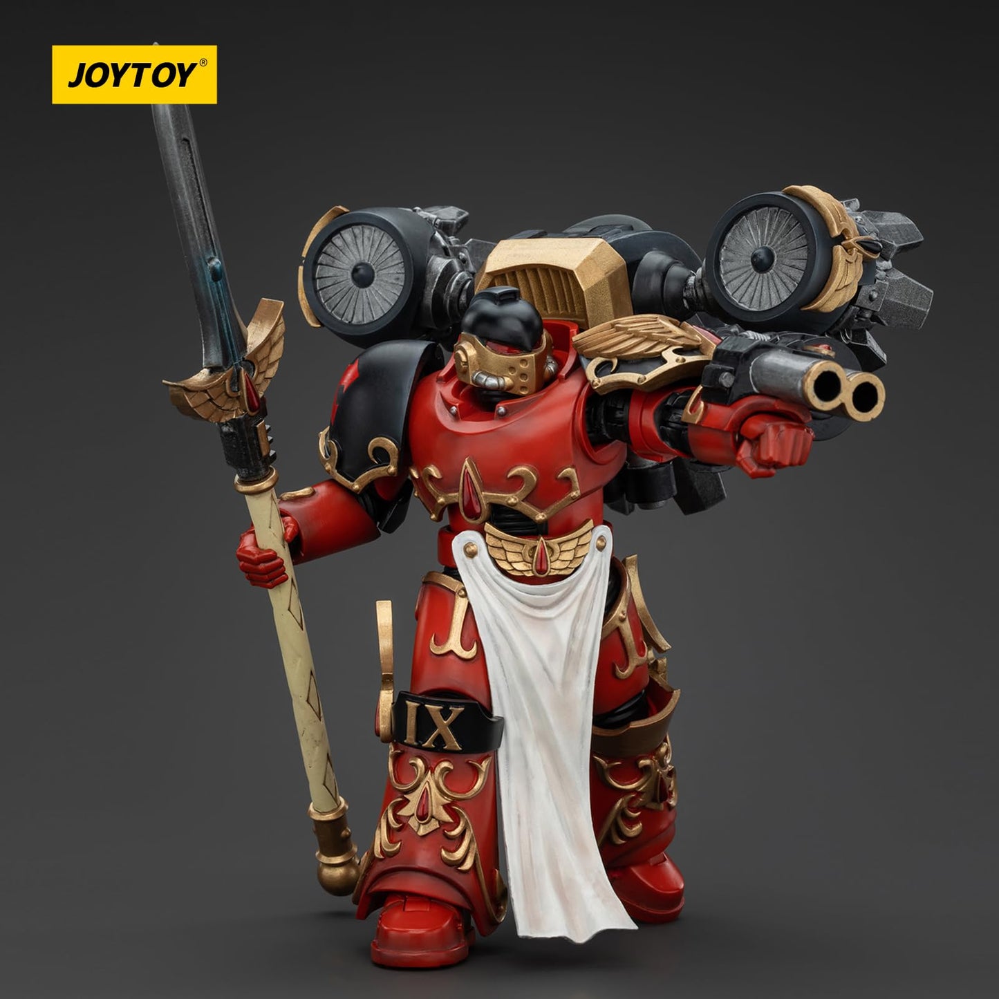 JOYTOY Warhammer 40k Blood Angels, 1/18 Blood Angels Dawnbreaker Cohort Dawnbreaker 2 Action Figure Collect Model