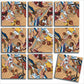 B Dazzle Hoops Scramble Squares 9 Piece Puzzle